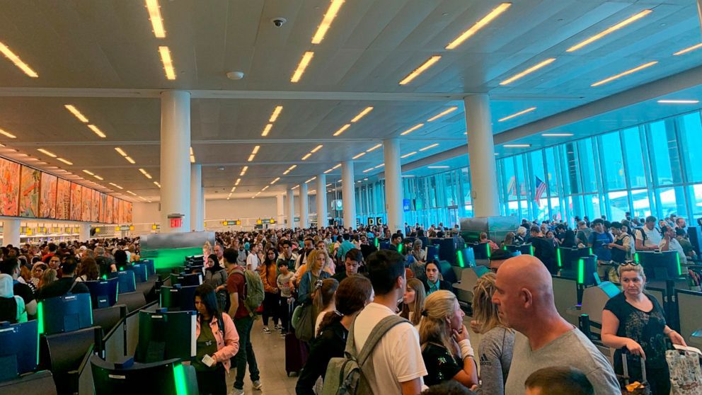 Paraliż na lotnisku JFK w Nowym Jorku