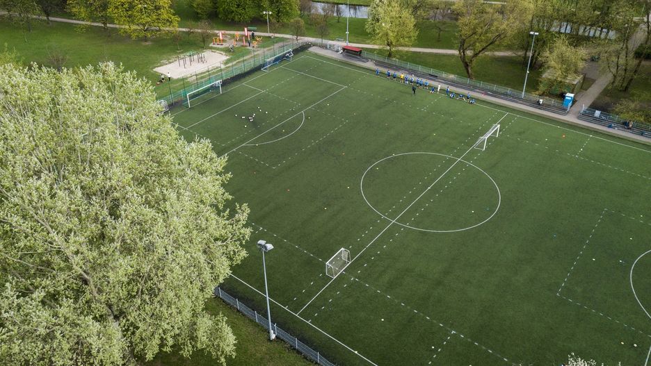 Boisko - Park Skaryszewski