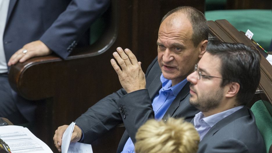 Paweł Kukiz i Stanisław Tyszka w Sejmie