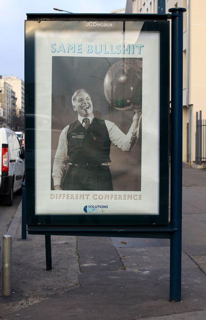 "Te same bzdury, inna konferencja"