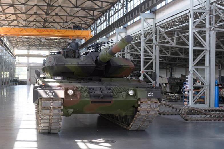 Uroczyste otwarcie Centrum Serwisowo-Logistycznego czołgów Leopard 2 w Poznaniu