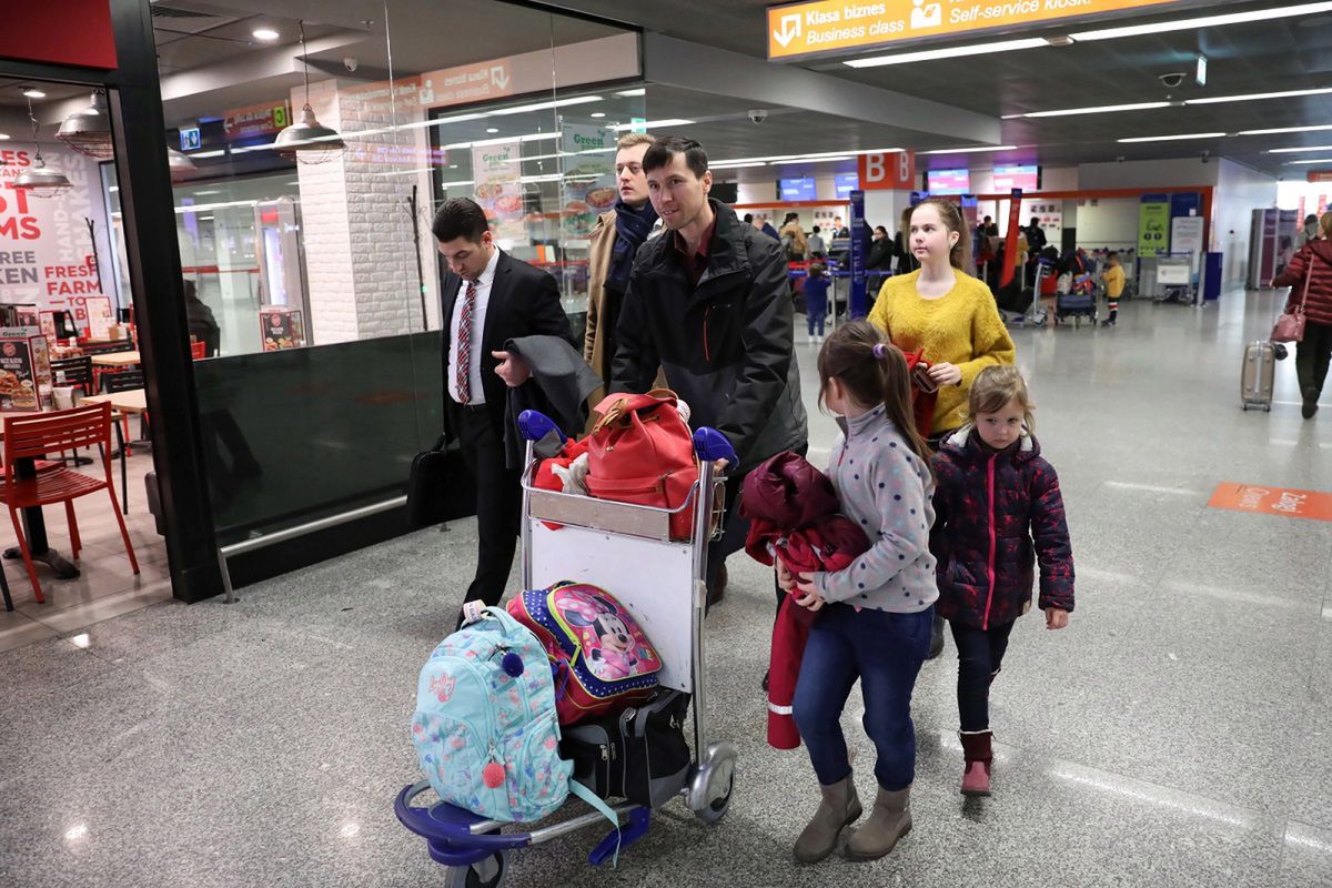 Rodzina Denisa Lisowa uciekła ze Szwecji w kwietniu.