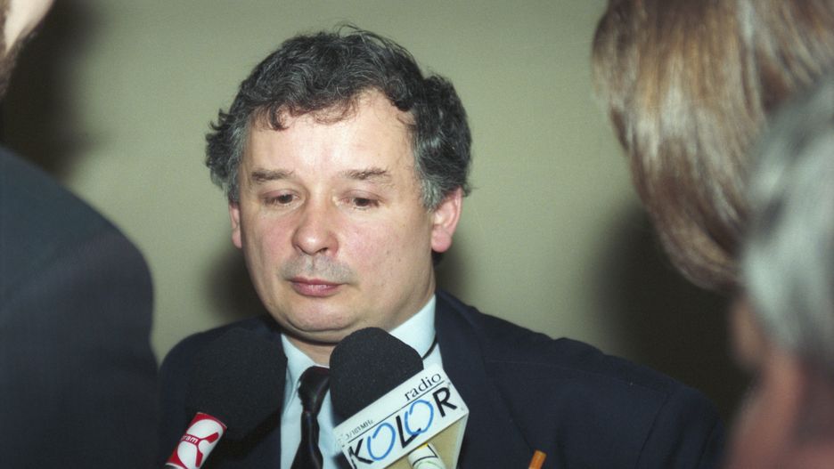 Jarosław Kaczyński w 1994 roku.