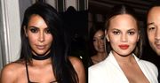 Bitwa na dekolty: Kim Kardashian czy Chrissy Teigen?
