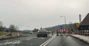 W Ujściu już jedziemy tymczasowymi mostami