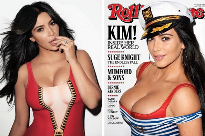 Kim Kardashian na okładce "Rolling Stone"