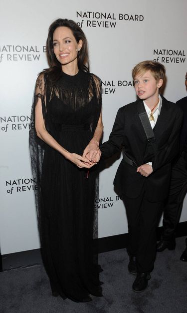 Angelina Jolie i Shiloh Jolie-Pitt - National Board of Review Awards 2018