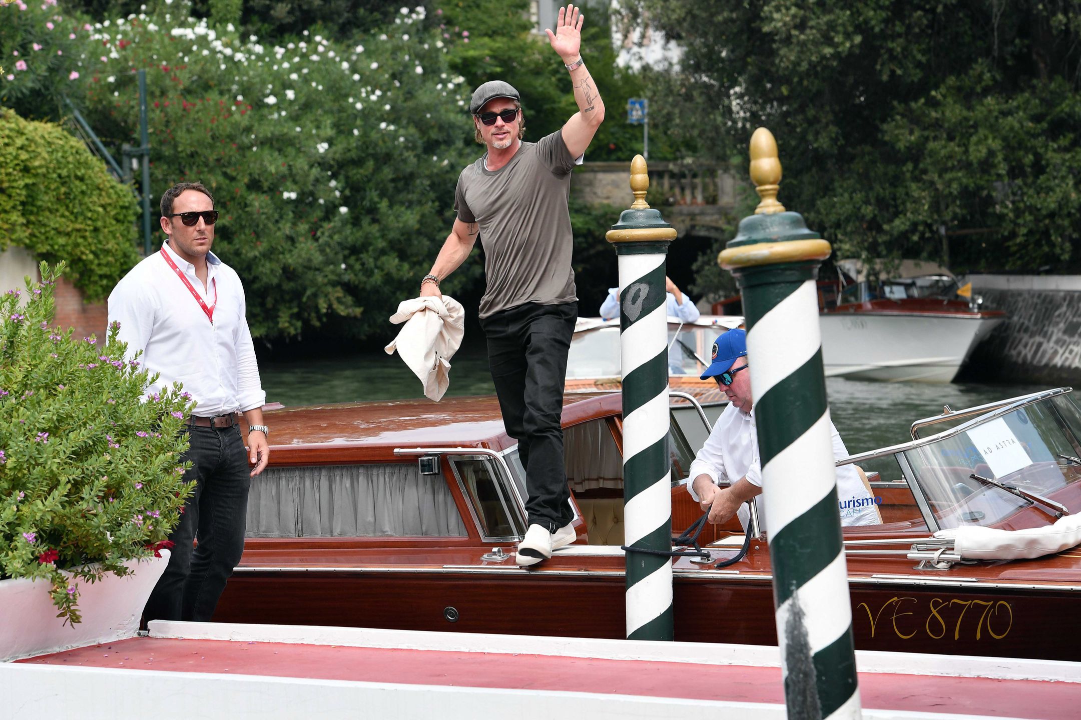 Brad Pitt na festiwalu w Wenecji
