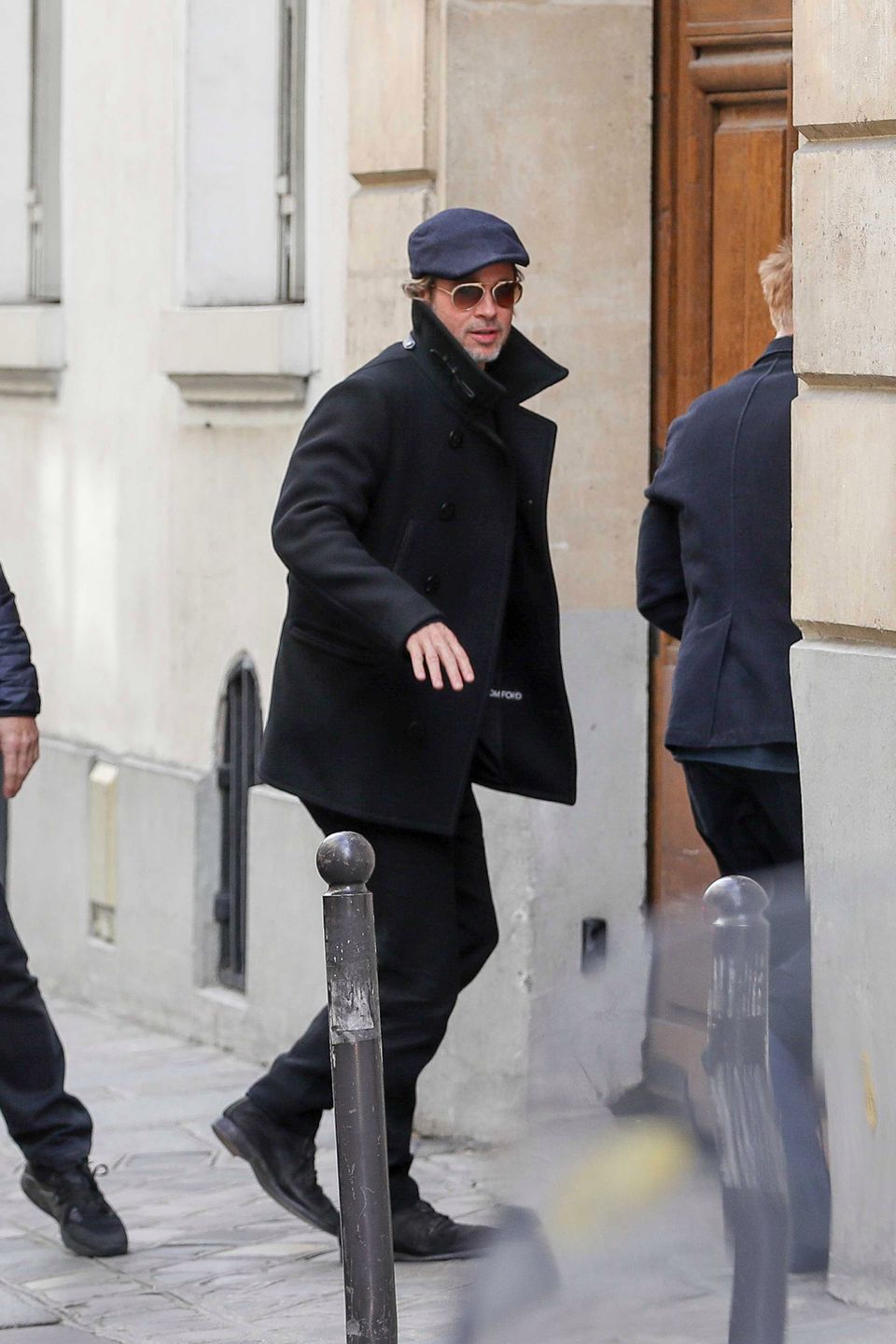 Brad Pitt odwiedził Maison de Verre w Paryżu
