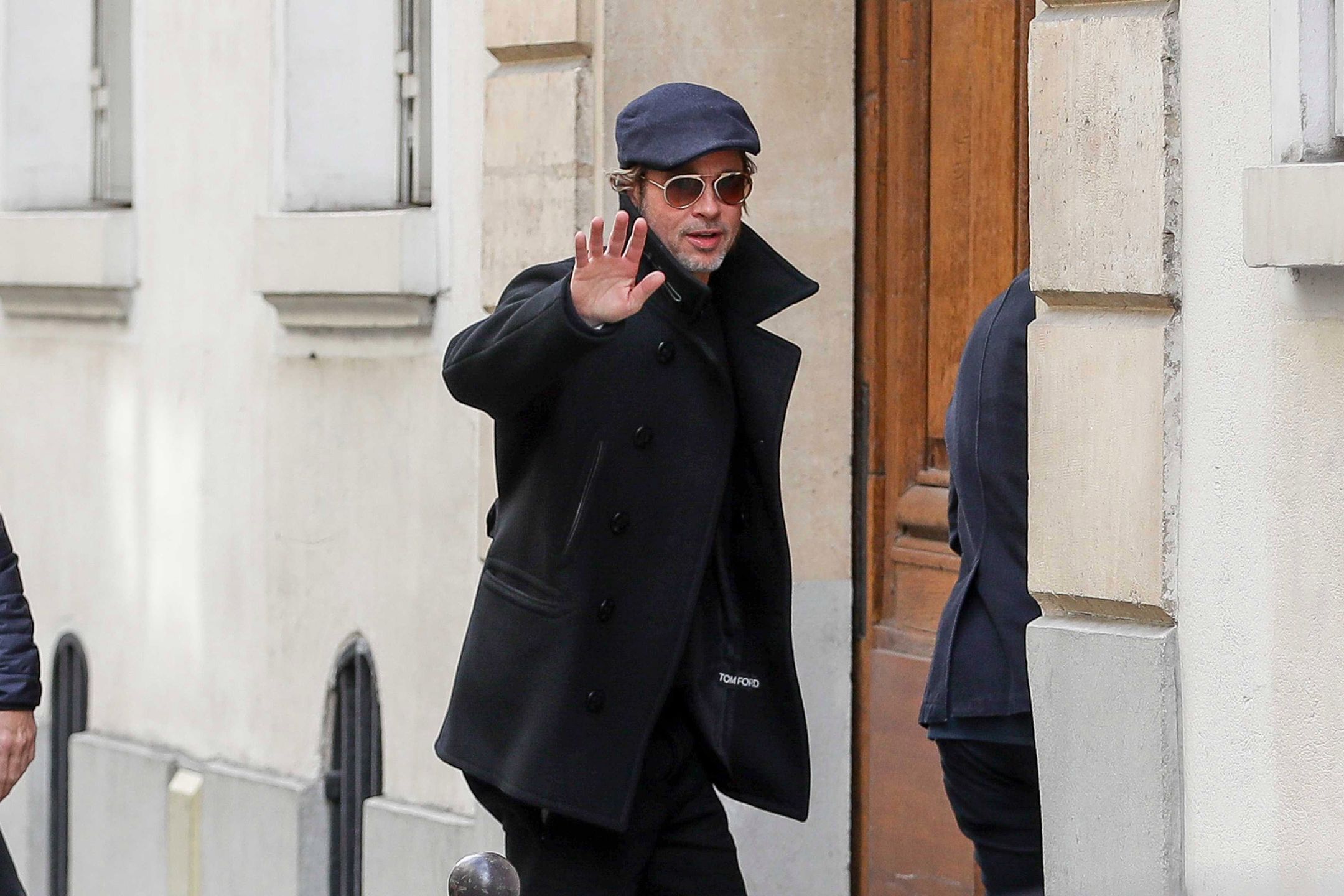 Brad Pitt odwiedził Maison de Verre w Paryżu
