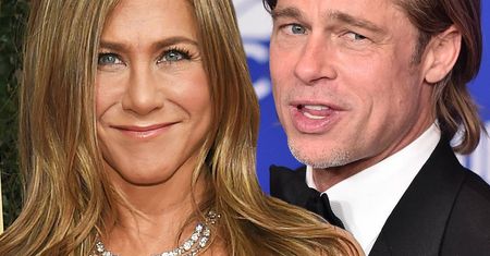 Wspólne zdjęcie Brada Pitta i Jennifer Aniston ze Złotych Globów rozczarowało fanów. Nie na taki widok liczyli