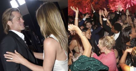 Brad Pitt i Jennifer Aniston BAWILI SIĘ RAZEM na after party po SAG Awards!