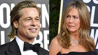 Złote Globy 2020. Brad Pitt wspomniał o randkach. Reakcja Jennifer Aniston bezcenna