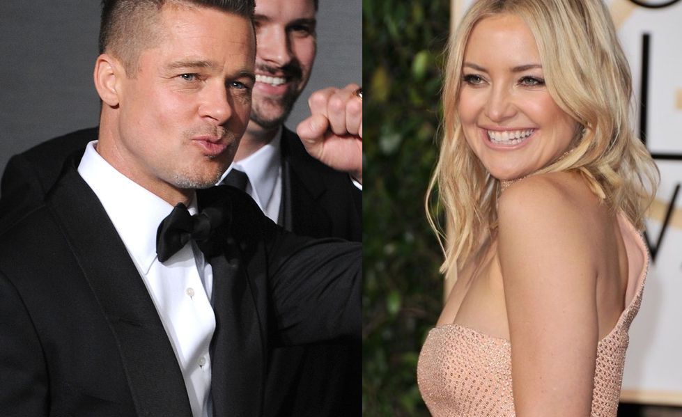 Brad Pitt romansuje z Kate Hudson? "Bardzo się do siebie zbliżyli"