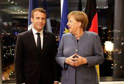 Merkel pozytywnie o propozycji Macrona
