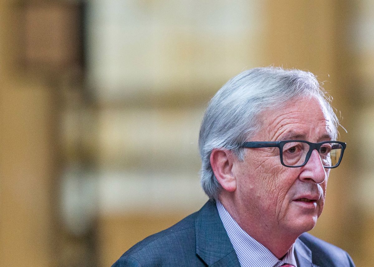 Juncker: przeciek z rozmowy z May był "błędem"