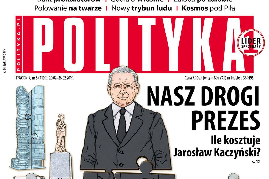 Jarosław Kaczyński na okładce "Polityki". "Sensacyjna lektura"