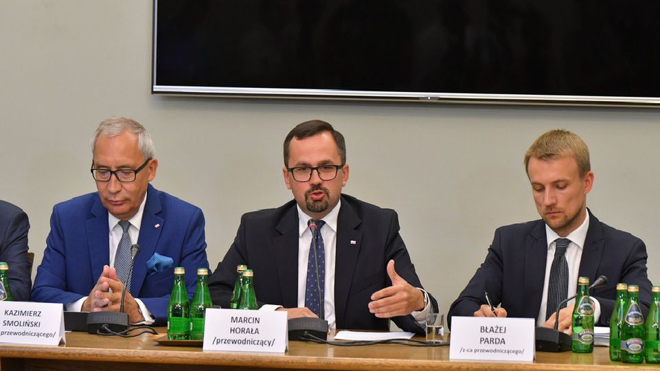 Marcin Horała przedstawił projekt raportu końcowego komisji śledczej.