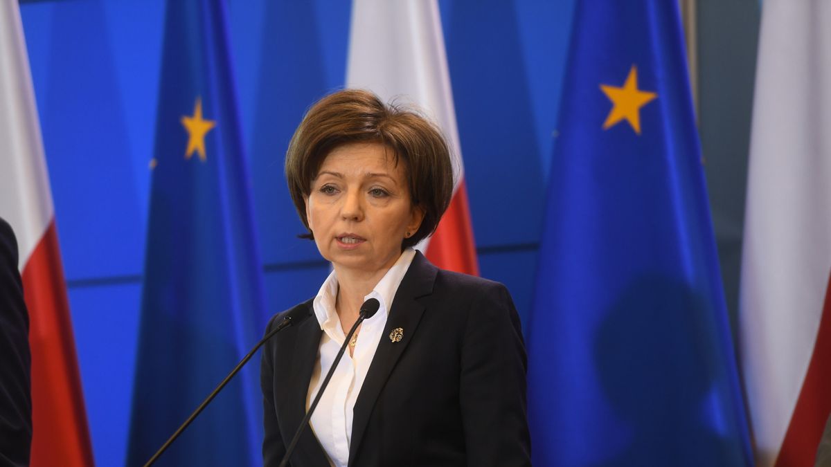 Minister Marlena Maląg przedstawiła w środę propozycje resortu pracy dla firm dotkniętych epidemią