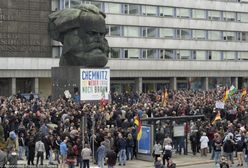 Chemnitz. Tłumy protestują na ulicach miasta. Policja w stanie najwyższej gotowości