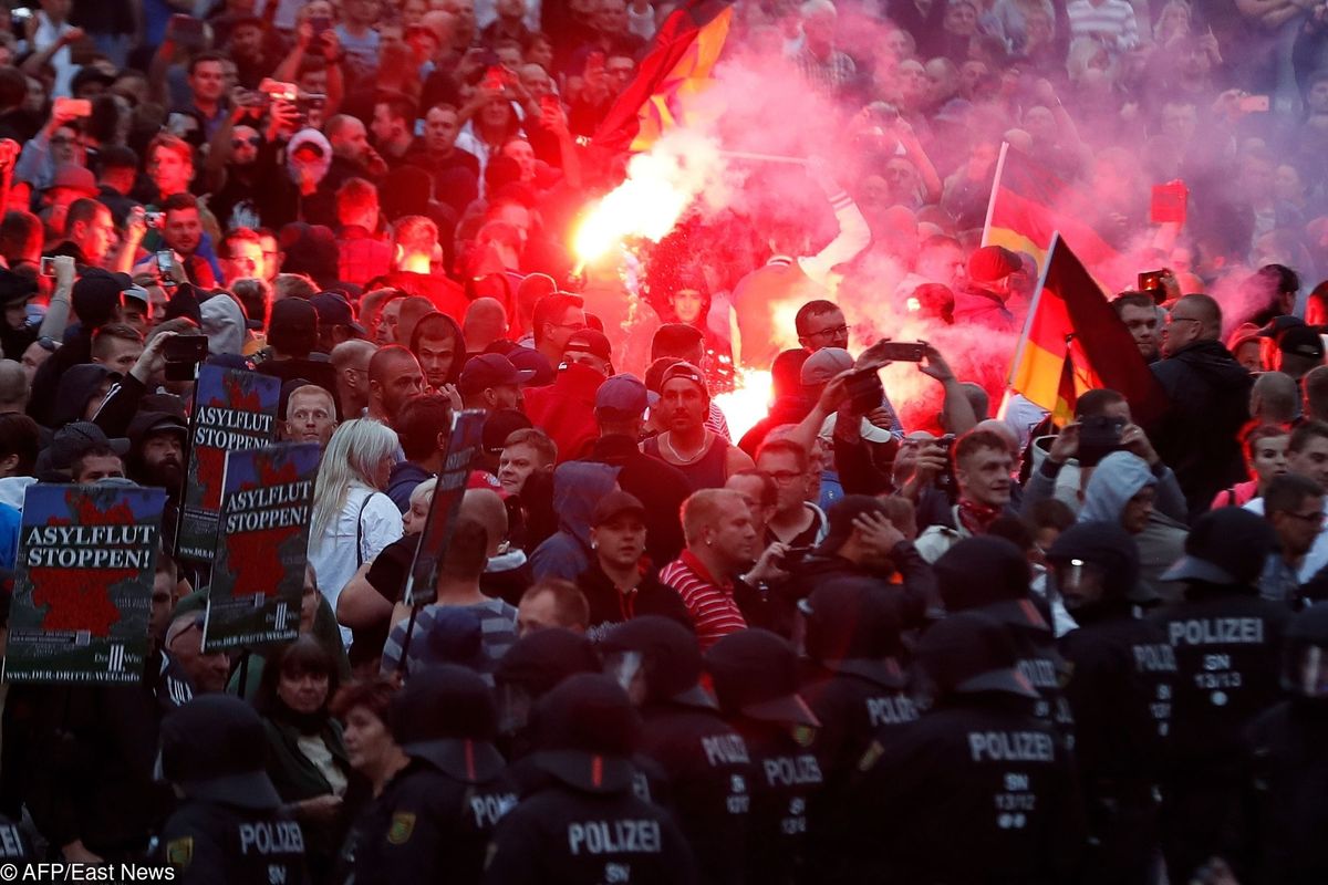 Antysemicki atak w Chemnitz. "Wynoście się z Niemiec"