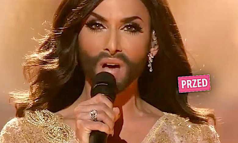 Conchita Wurst Eurowizja metamorfoza