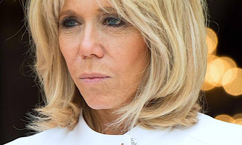 Koszmarna wpadka 65-letniej Brigitte Macron. Przesadziła z samoopalaczem! Twarz brązowa, a dłonie bielutkie…