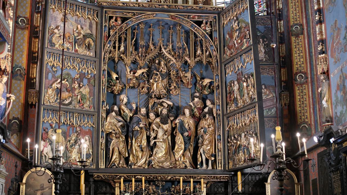 kraków ołtarz wita stwosza bazylika mariacka