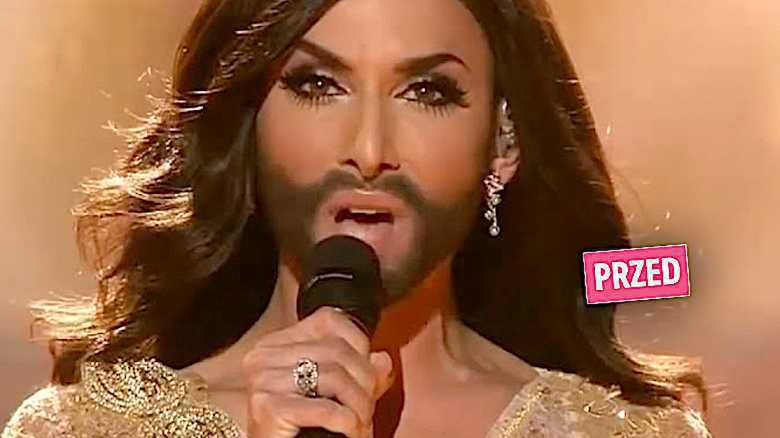 Conchita Wurst Eurowizja metamorfoza