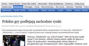 Rzeczpospolita: wartość polskiego rynku gier zmalała o 20-40 proc.