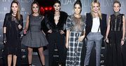Gwiazdy w mrocznych stylizacjach na pokazie Lidii Kality: Paulina Sykut, Natalia Szoreder, Klaudia Halejcio, Maja Sablewska