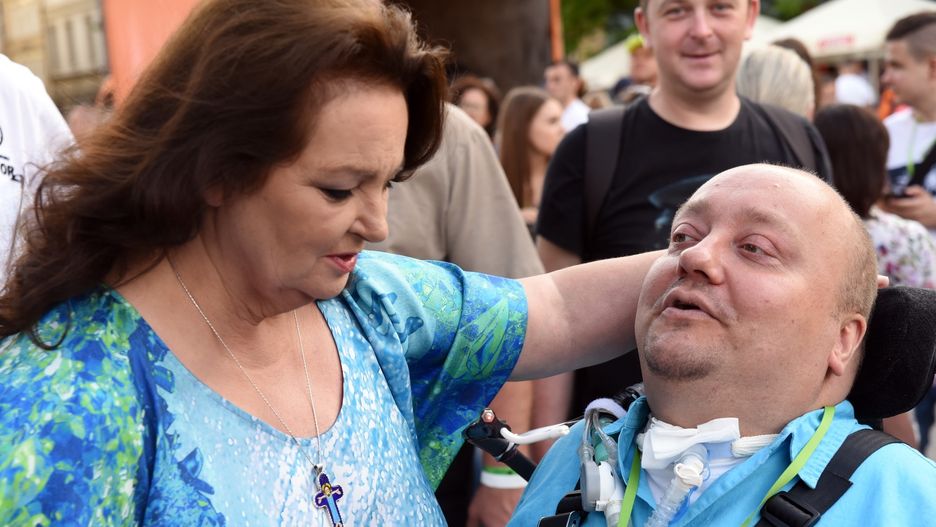 Anna Dymna pomogła Januszowi Świtajowi