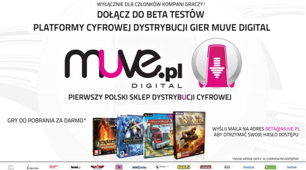 Muve Digital - ruszają betatesty polskiego sklepu dystrybucji cyfrowej
