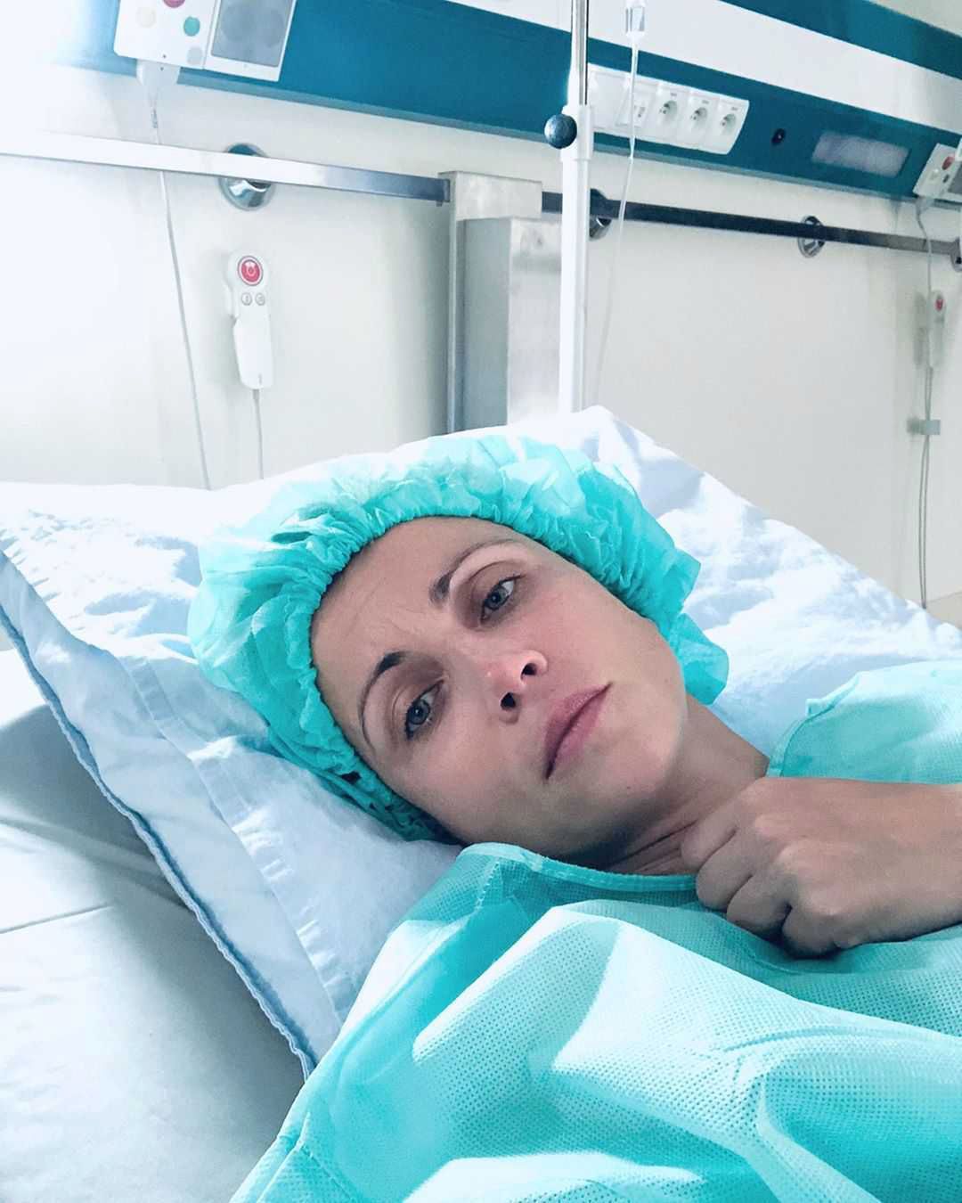 Kasia Zielińska w szpitalu