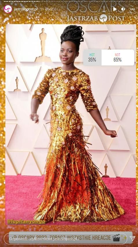 Lupita Nyong’o. Jak poradziła sobie w sondzie? Oscary 2022