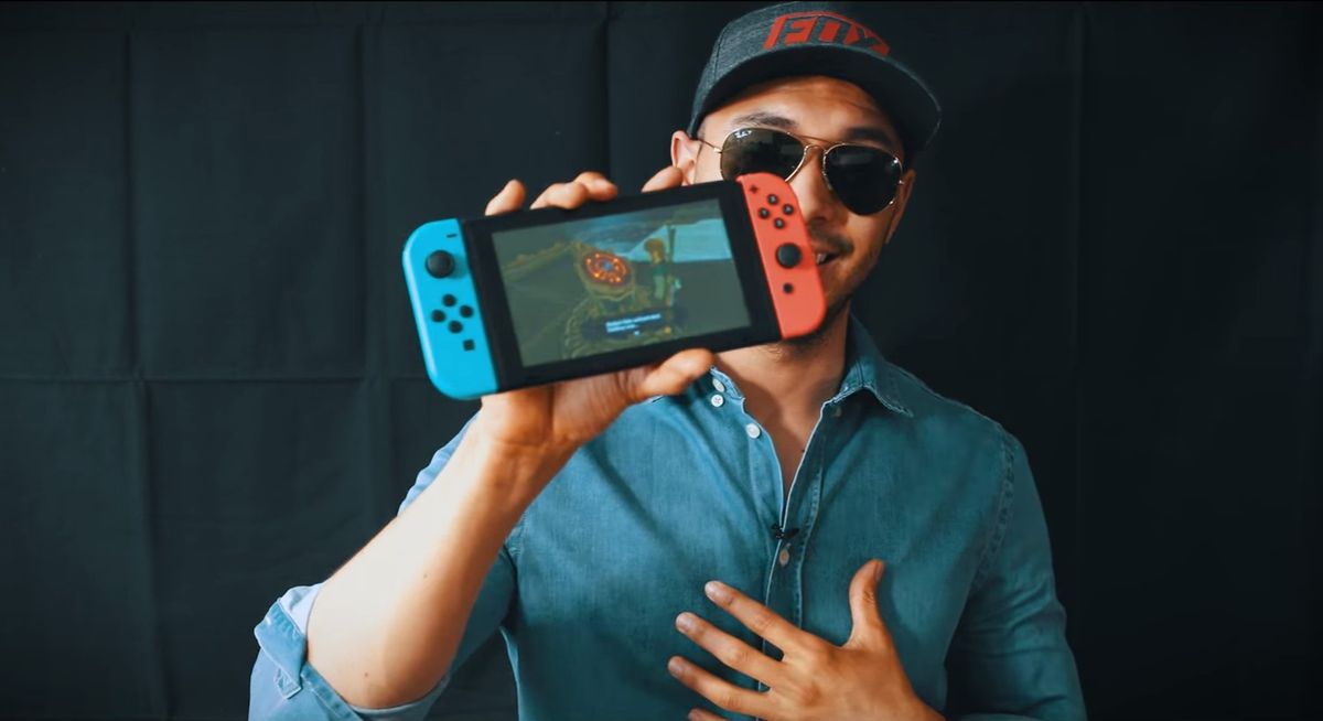 Zrzucił Nintendo Switch z wysokości 300 metrów, a konsola nadal "żyje" [WIDEO]