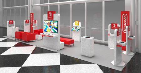 Stoiska Nintendo Switch na lotniskach w USA. Odpocznij i pograj w oczekiwaniu na samolot