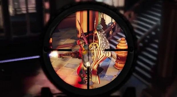 Steampunkowy cyborg George Washington szaleje w nowym zwiastunie Bioshock: Infinite