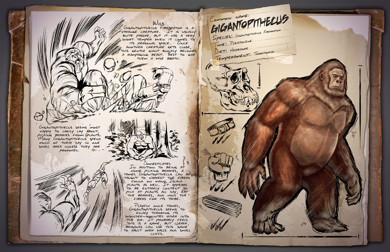 Gigantopitek czeka na poskromienie w ARK: Survival Evolved