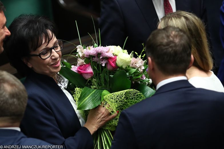 Elżbieta Witek właśnie została wybrana na nowego marszałka Sejmu.
