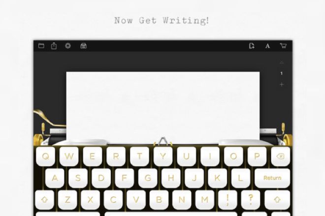 Ściągnij aplikację do pisania na maszynie od Toma Hanksa
