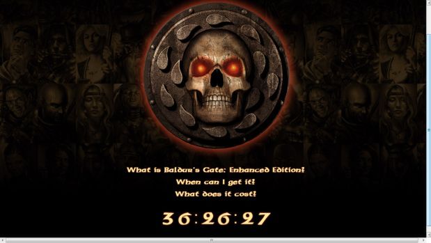 Twórcy Baldur's Gate: Enhanced Edition bardzo lubią liczniki