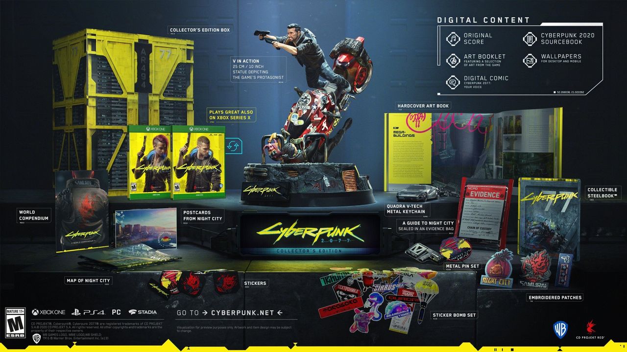 Anulowane edycji kolekcjonerskich Cyberpunk 2077? CD Projekt Red wyjaśnia [AKTUALIZACJA]