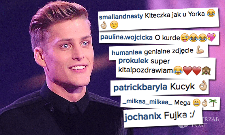 Jakob Kosel z Top Model zapuścił włosy i... wiąże je w kitkę. Opinie fanów skrajne