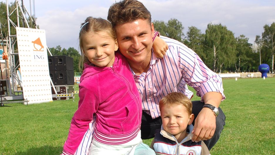 Marek Citko z Weroniką i Konradem. Synowi lekarze nie dawali dużych szans na życie