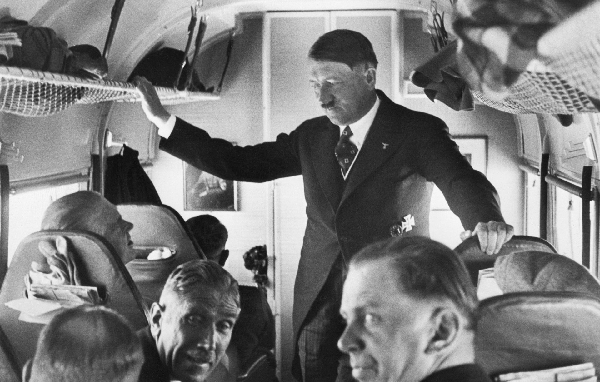 Adolf Hitler w samolocie, lata 30. XX wieku