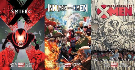 "Inhumans kontra X-Men": kolejna wojna superbohaterów