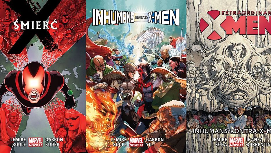Inhumans kontra X-Men, wyd. Egmont 2019