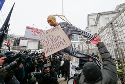 Ukraina "uśmierciła" Putina w dzień wyborów. "Won, moskiewscy okupanci"