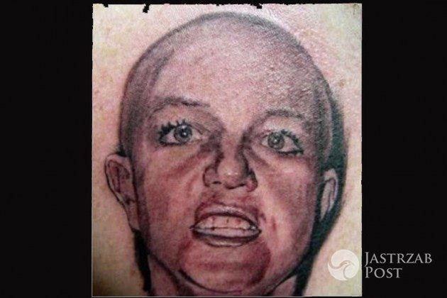 Tatuaż z Britney Spears fot. reddit.com